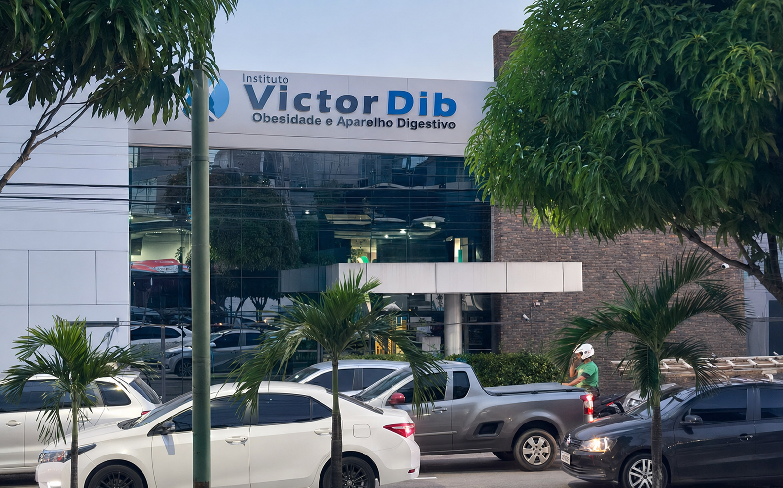 Fachada do Instituto Victor Dib em Manaus